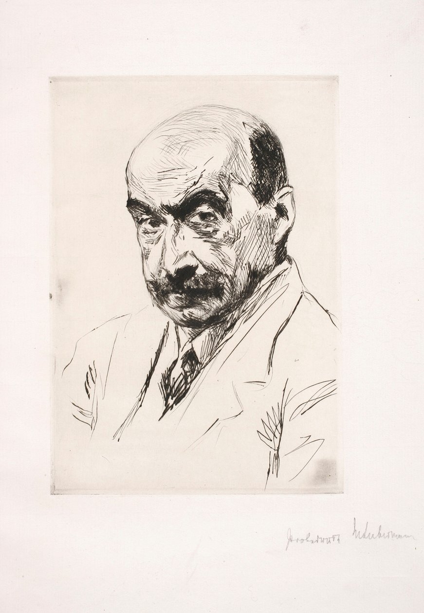 Selbstporträt von Max Liebermann
