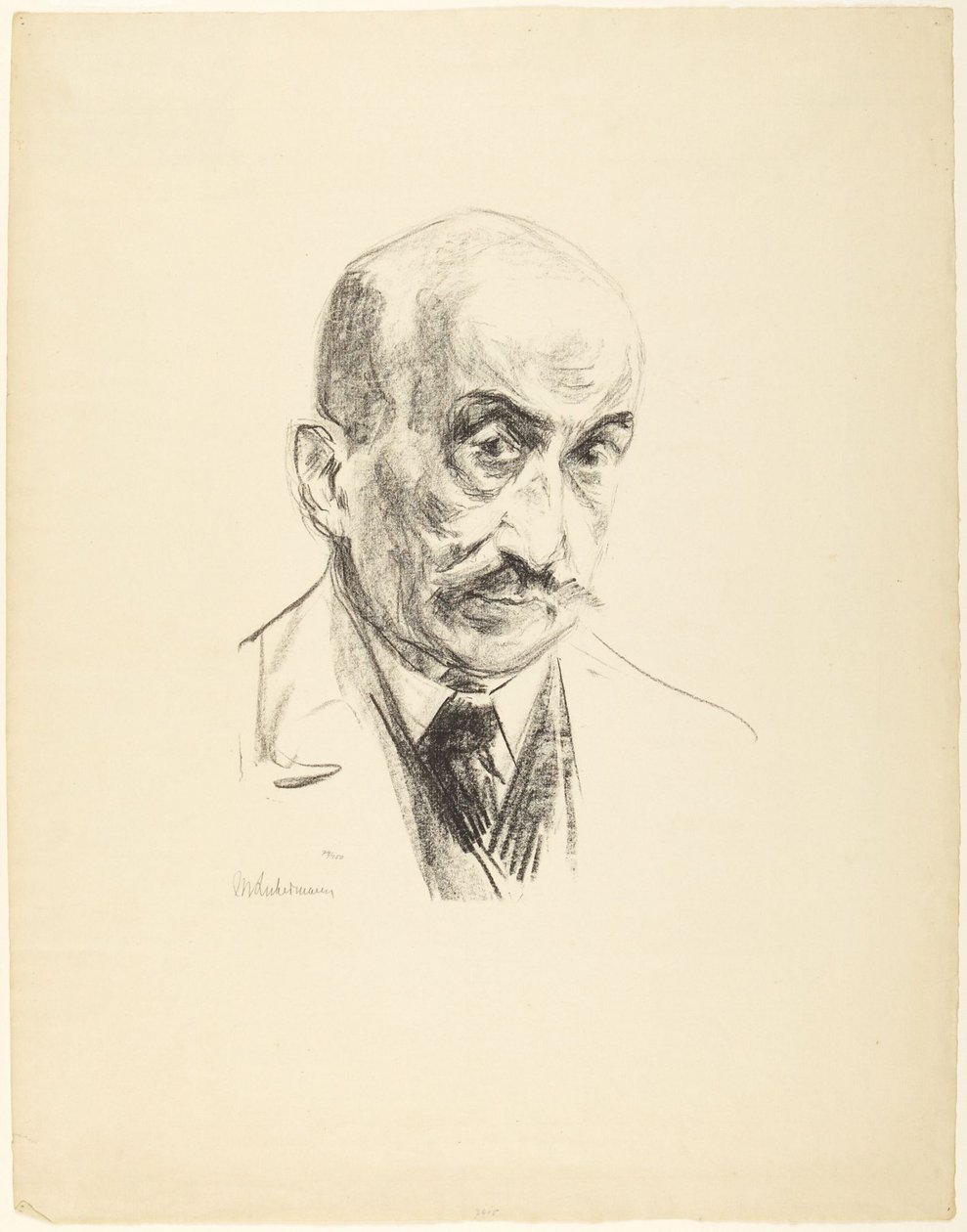 Selbstporträt von Max Liebermann