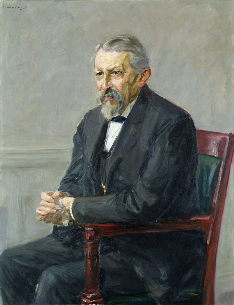 Der Naturwissenschaftler Hermann Strebel (1834-1914) von Max Liebermann