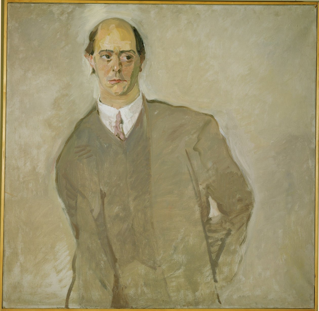 Komponist Arnold Schoenberg von Max Oppenheimer