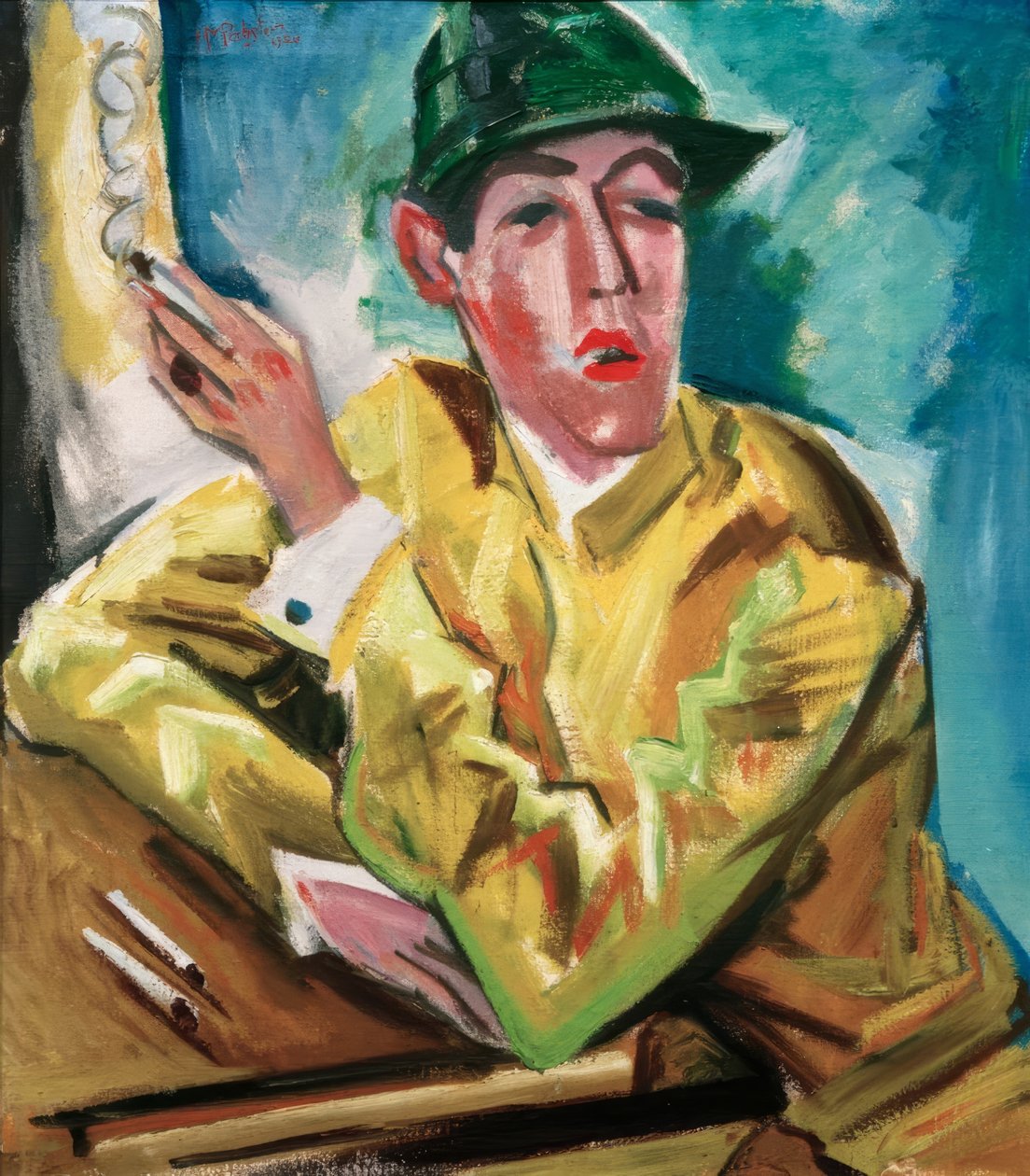 Jockey von Max Pechstein