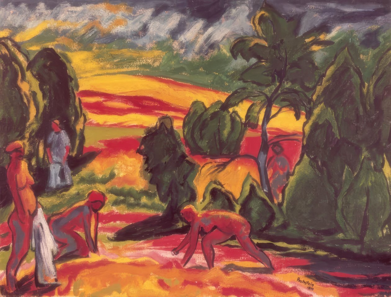 Sommertag von Max Pechstein