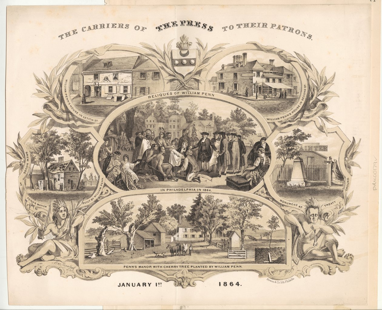 Reliquien von William Penn in Philadelphia von Max Rosenthal