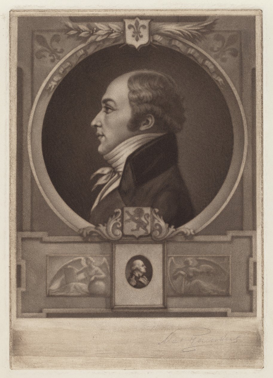 Charles Balthazar Julien Févret de Saint-Mémin von Max Rosenthal, after Charles B. J. Févret de Saint Mémin