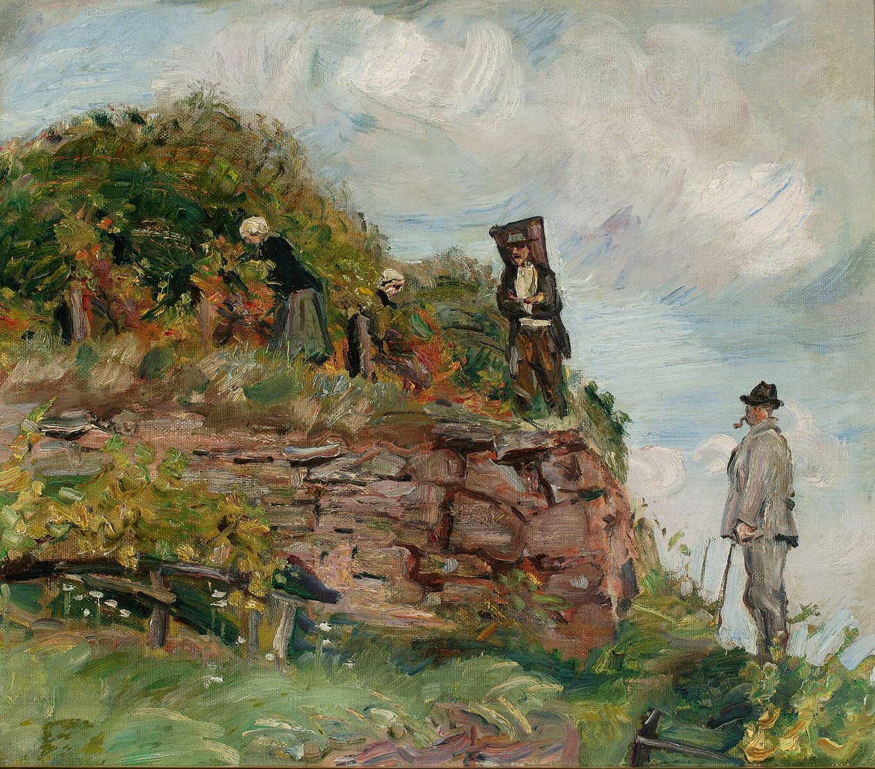 Weinlese von Max Slevogt