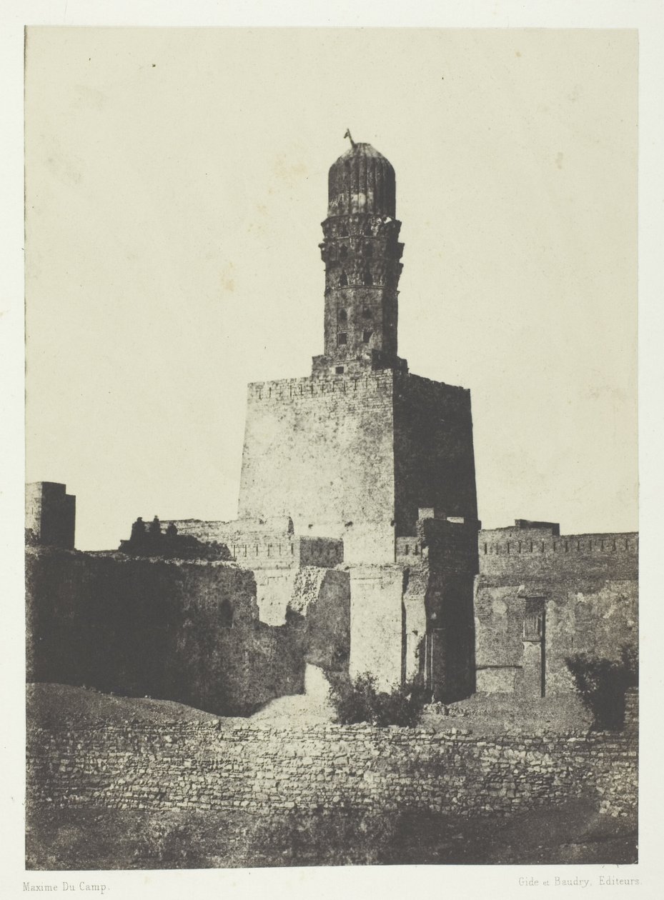 Moschee des Kalifen Haakem Biamrillah, Kairo von Maxime Du Camp