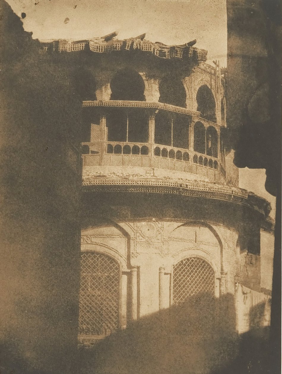 Sibyl ou Fontaine et Ecole de Souk-el-asr, in Kairo, Dezember 1849-Januar 1850 von Maxime Du Camp