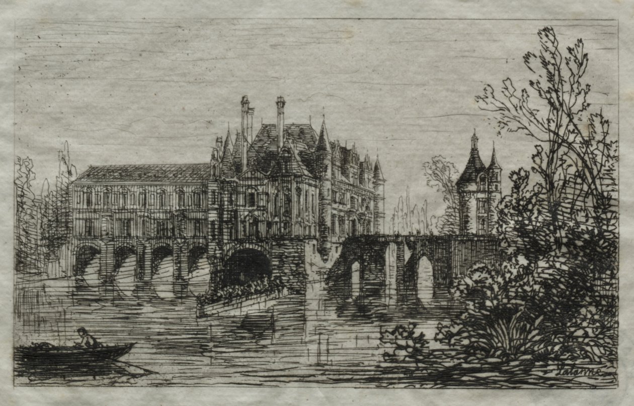 Schloss Chenonceau von Maxime Lalanne