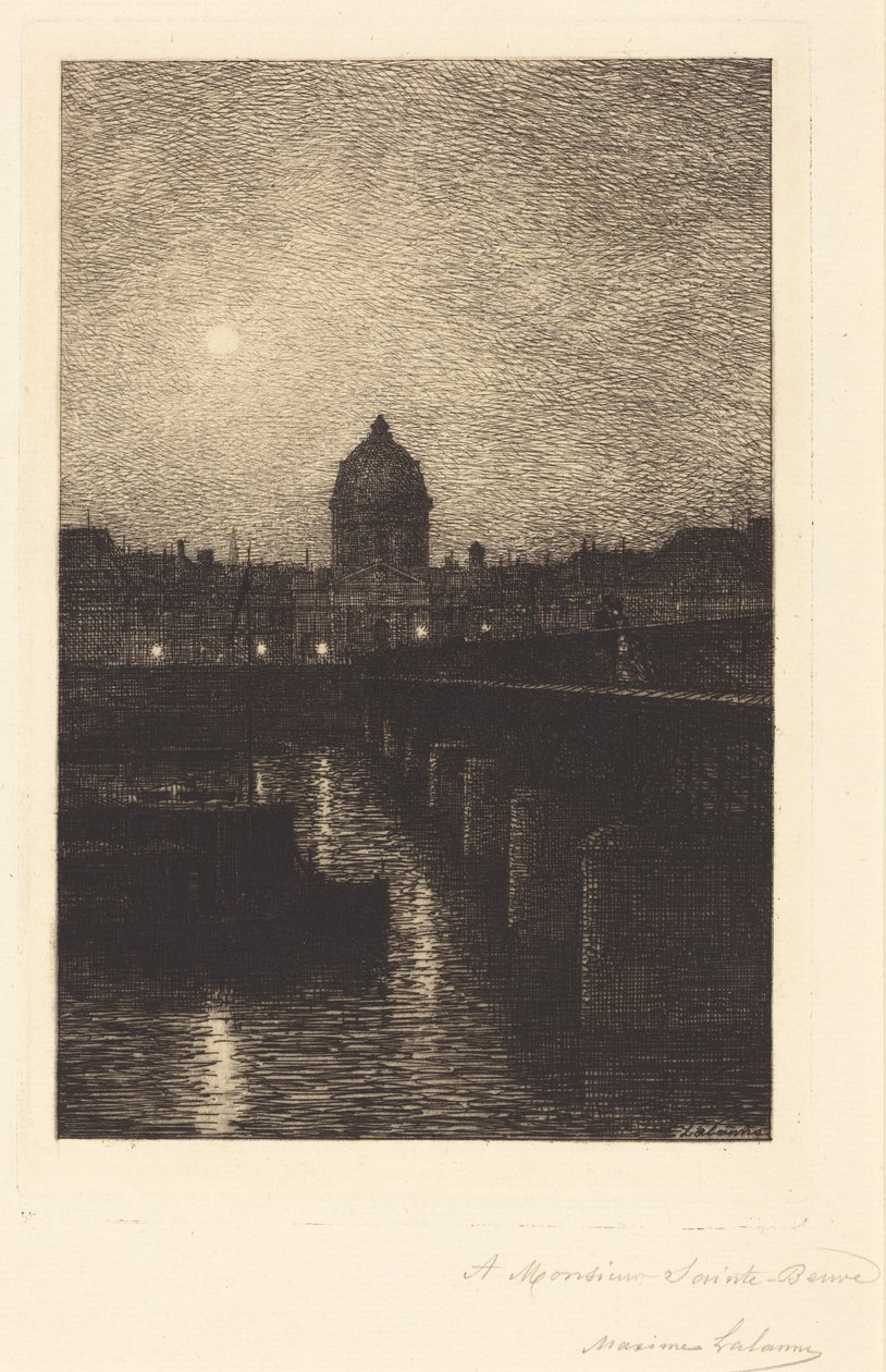 Pont des Arts von Maxime Lalanne