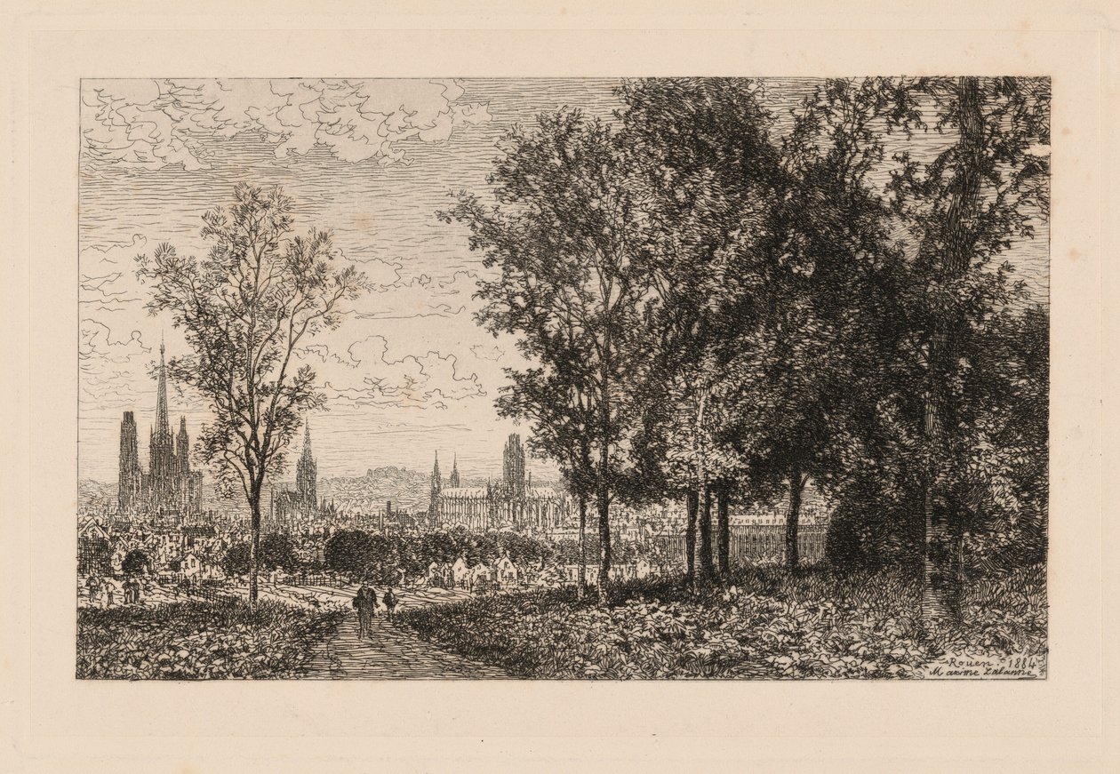 Rouen von Maxime Lalanne