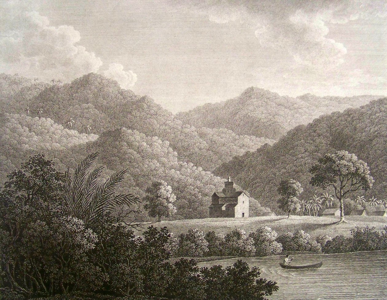 Ansicht der Mission von St. Fidèle von Maximilian zu Wied Neuwied