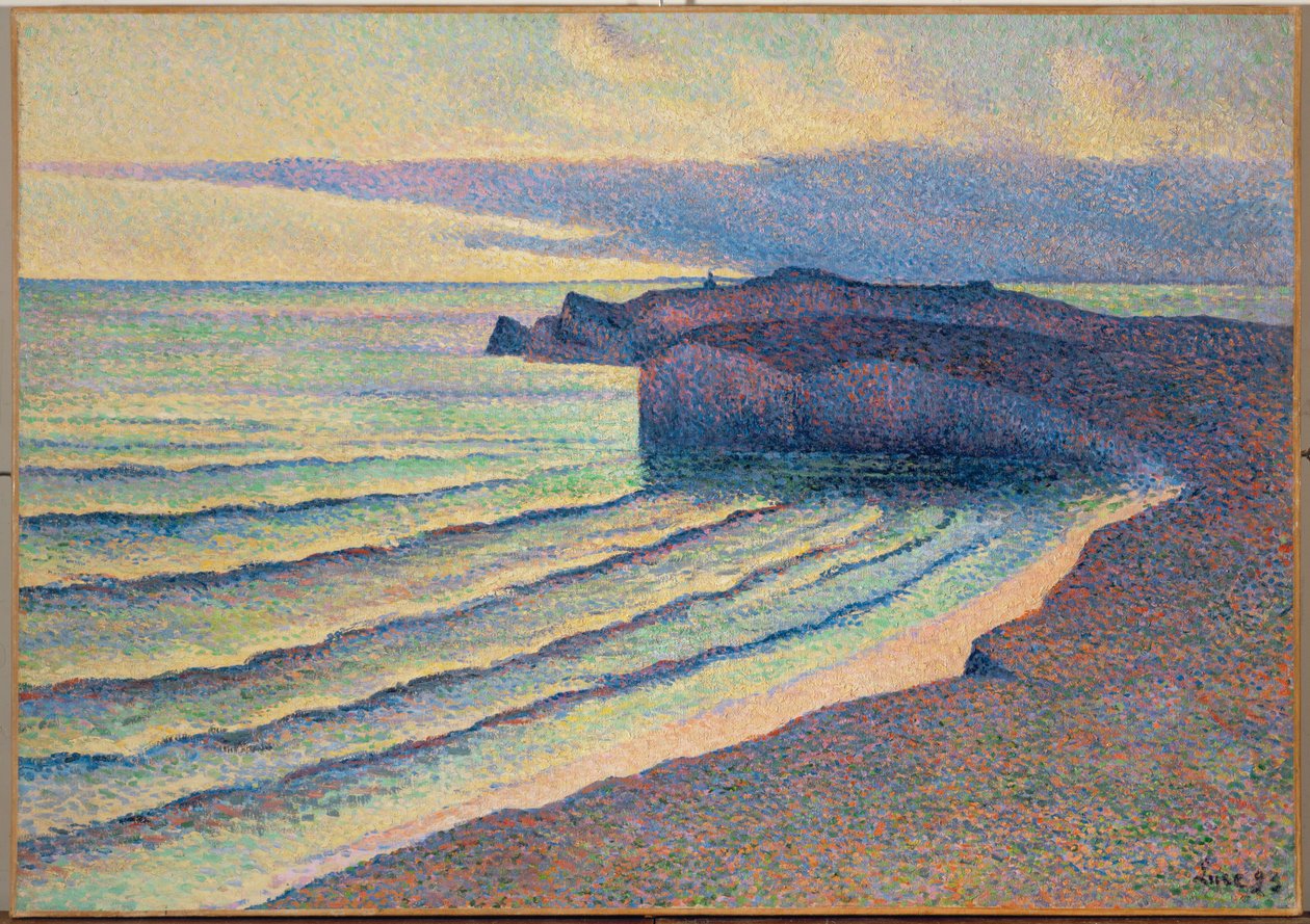 Bord de mer en Normandie von Maximilien Luce