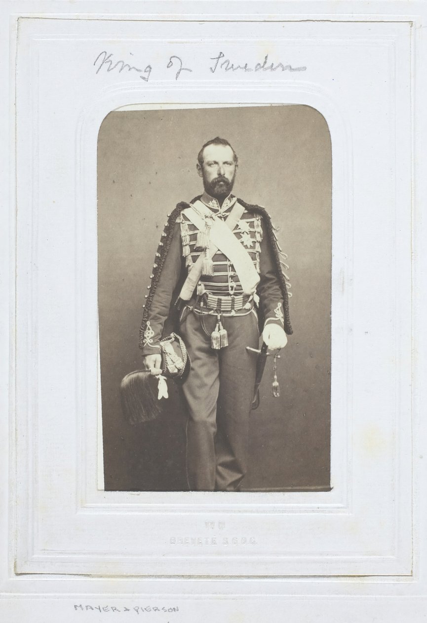 König von Schweden, 1860-69 von Mayer and Pierson
