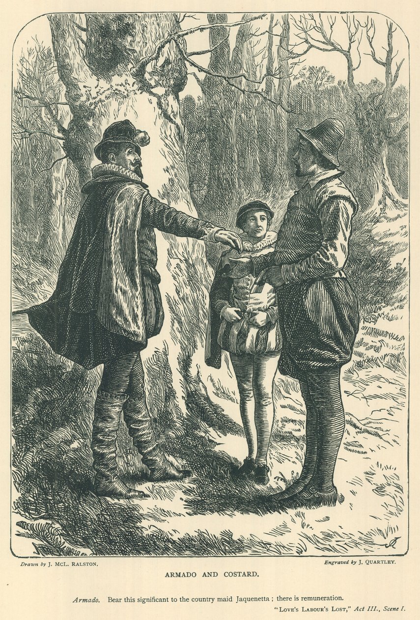 Illustration für Verlorene Liebesmüh von McLaren John Ralston