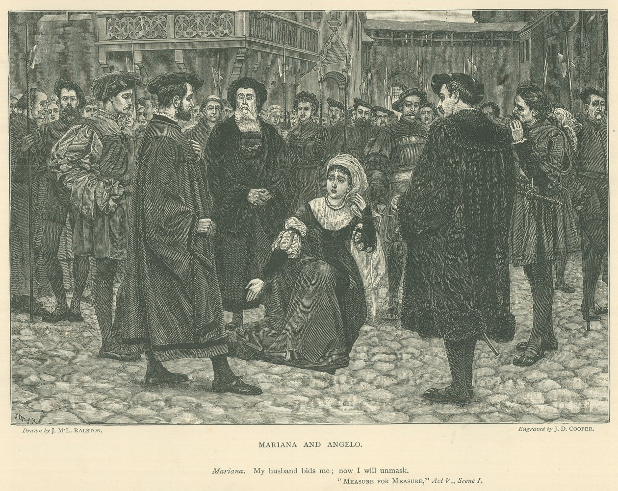 Illustration für Maß für Maß (Gravur) von McLaren John Ralston