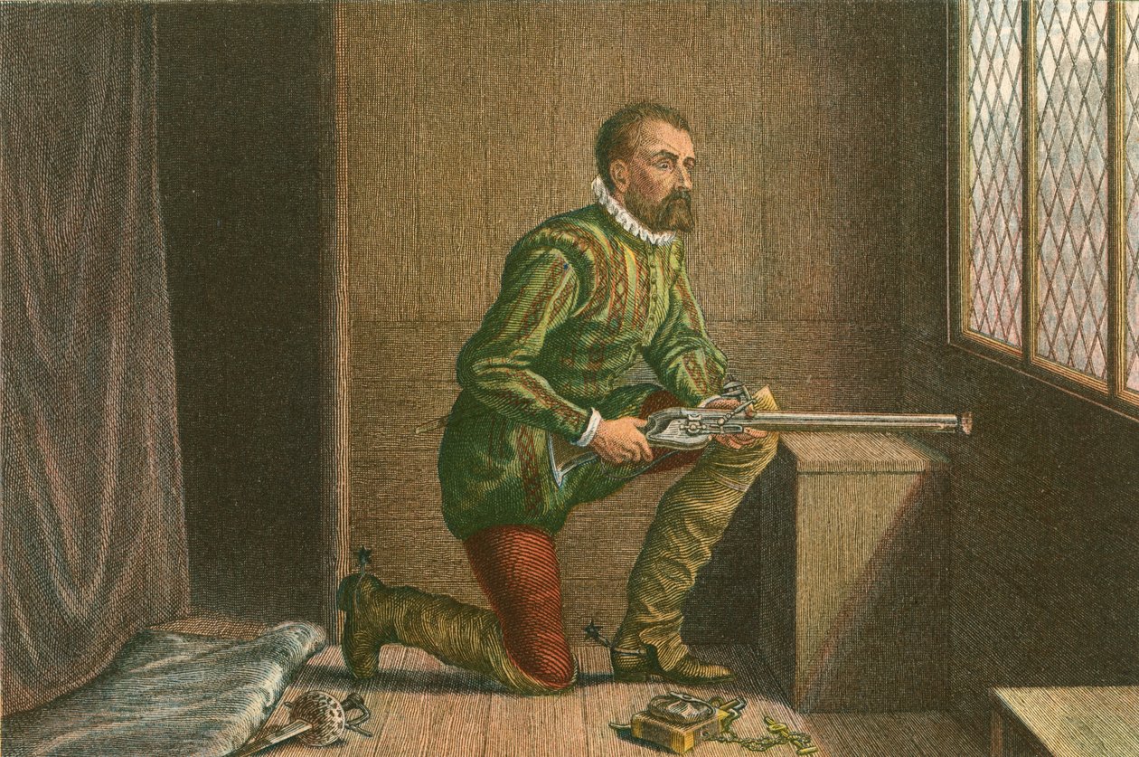 James Hamilton erwartet das Herannahen von Regent Moray von McLaren John Ralston