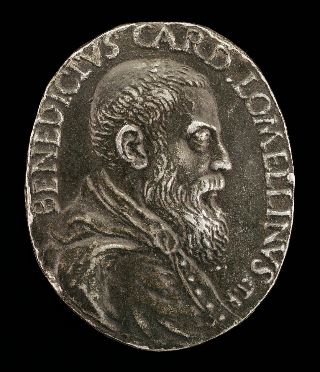 Benedetto Lomellini aus Genua, 1517-1579, Kardinal 1565 [Vorderseite] von Medallist T.R.