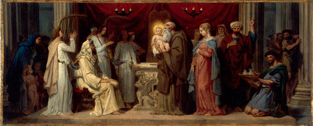 Darstellung Jesu im Tempel von Merry-Joseph Blondel