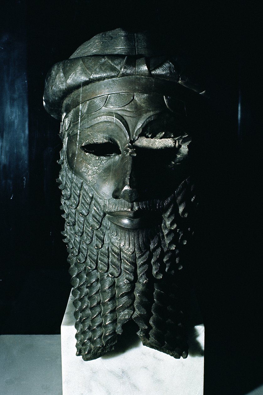 Kopf von Sargon I (ca. 2334-2279 v. Chr.) von Mesopotamian