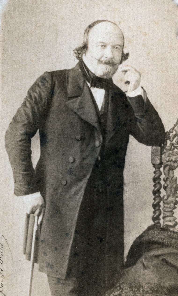 Porträt von Francois Marcellin Certain de Canrobert? (1809-1895). Fotografie von Mayer und Pierson. von Meyer and Pierson