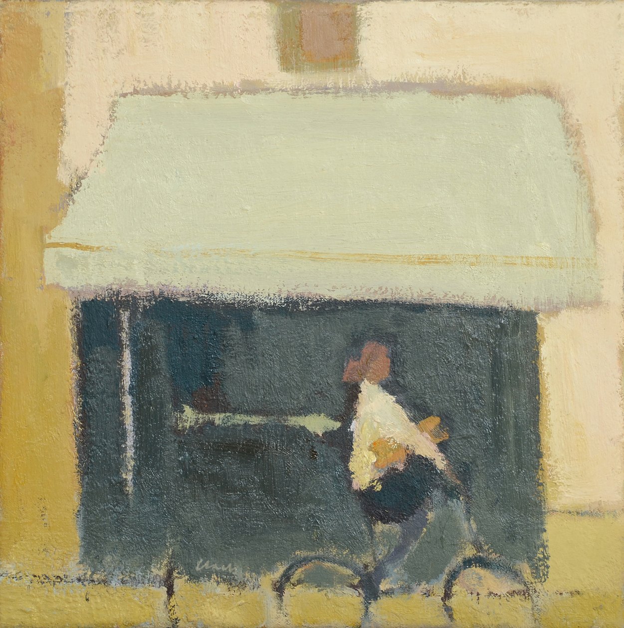 Fahrrad und Baguettes, 2017 von Michael G. Clark