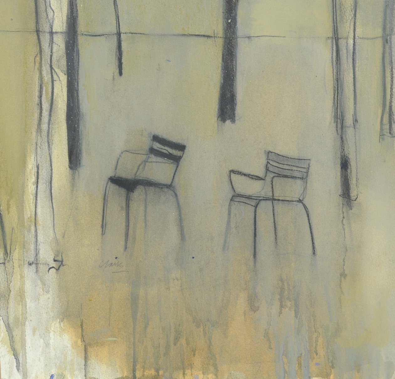 Stühle, Jardin des Tuileries, 2015 von Michael G. Clark