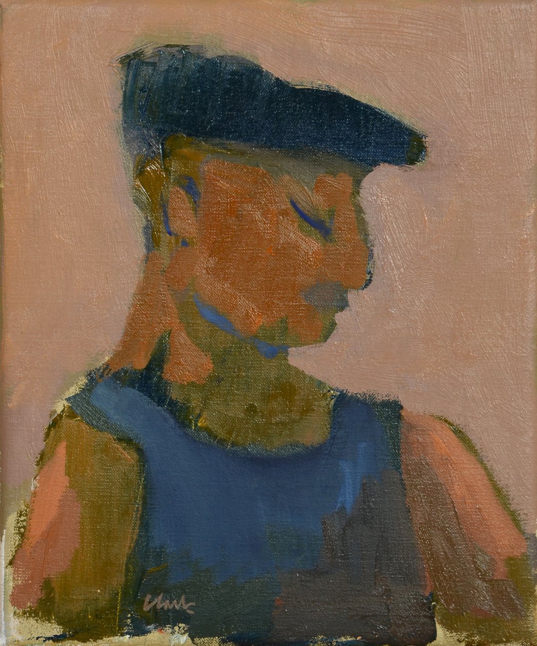 Eleganter Mann, Markttag, 2016 von Michael G. Clark