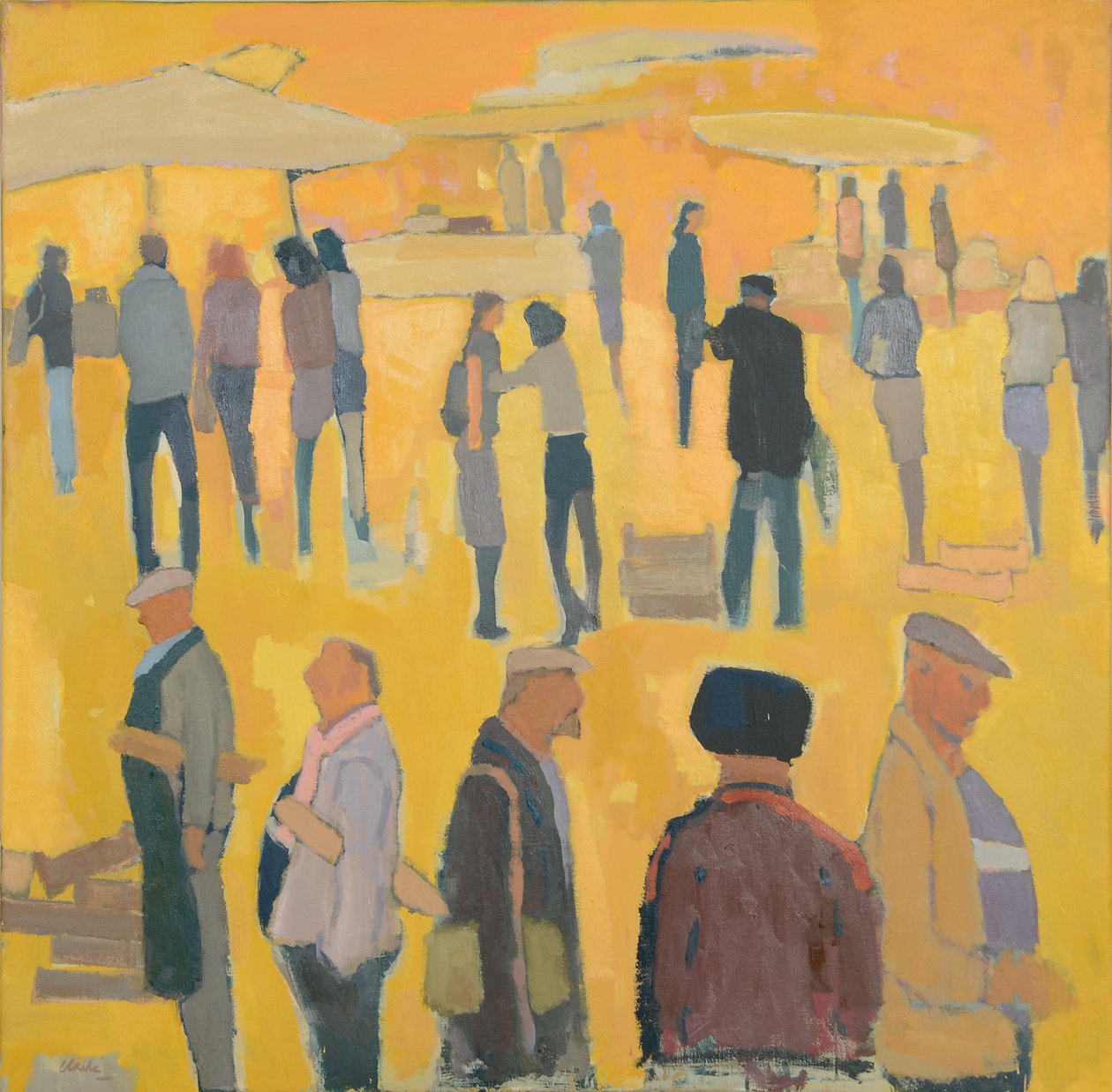 Markttag, 2017 von Michael G. Clark