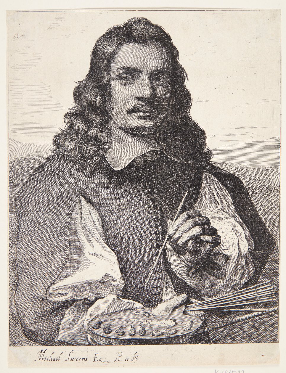 Selbstporträt von Michael Sweerts