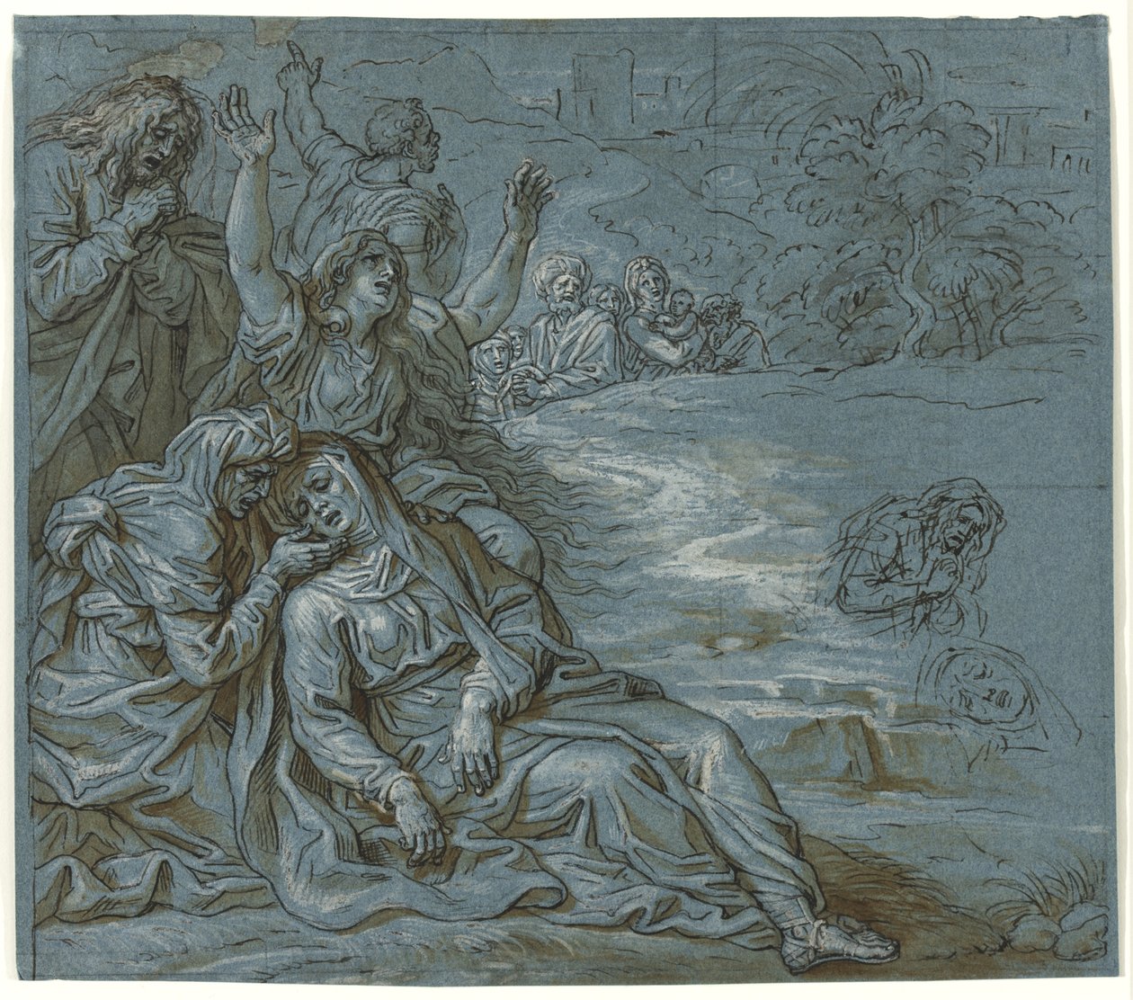 Klage, ca. 1680 von Michel des Gobelins Corneille