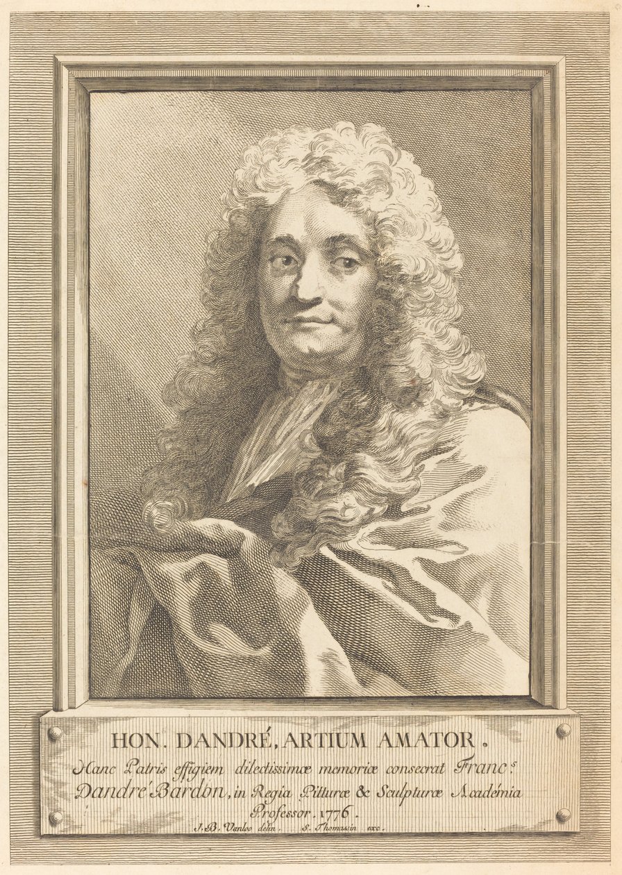 Porträt des Vaters des Künstlers von Michel François Dandré Bardon after Jean Baptiste Van Loo