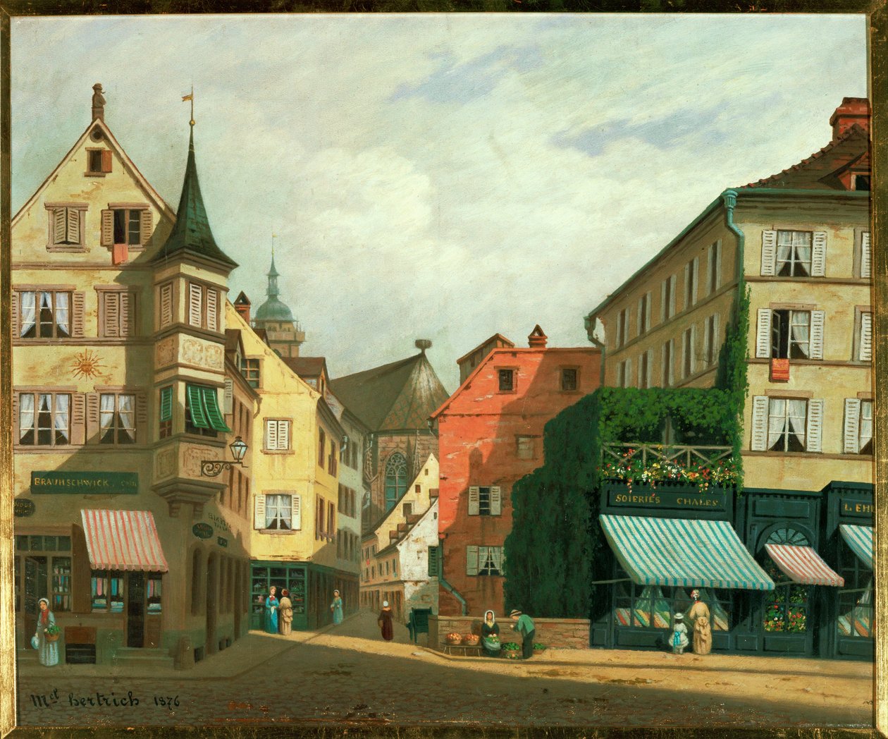 Ein Blick auf Colmar von Michel Hertrich