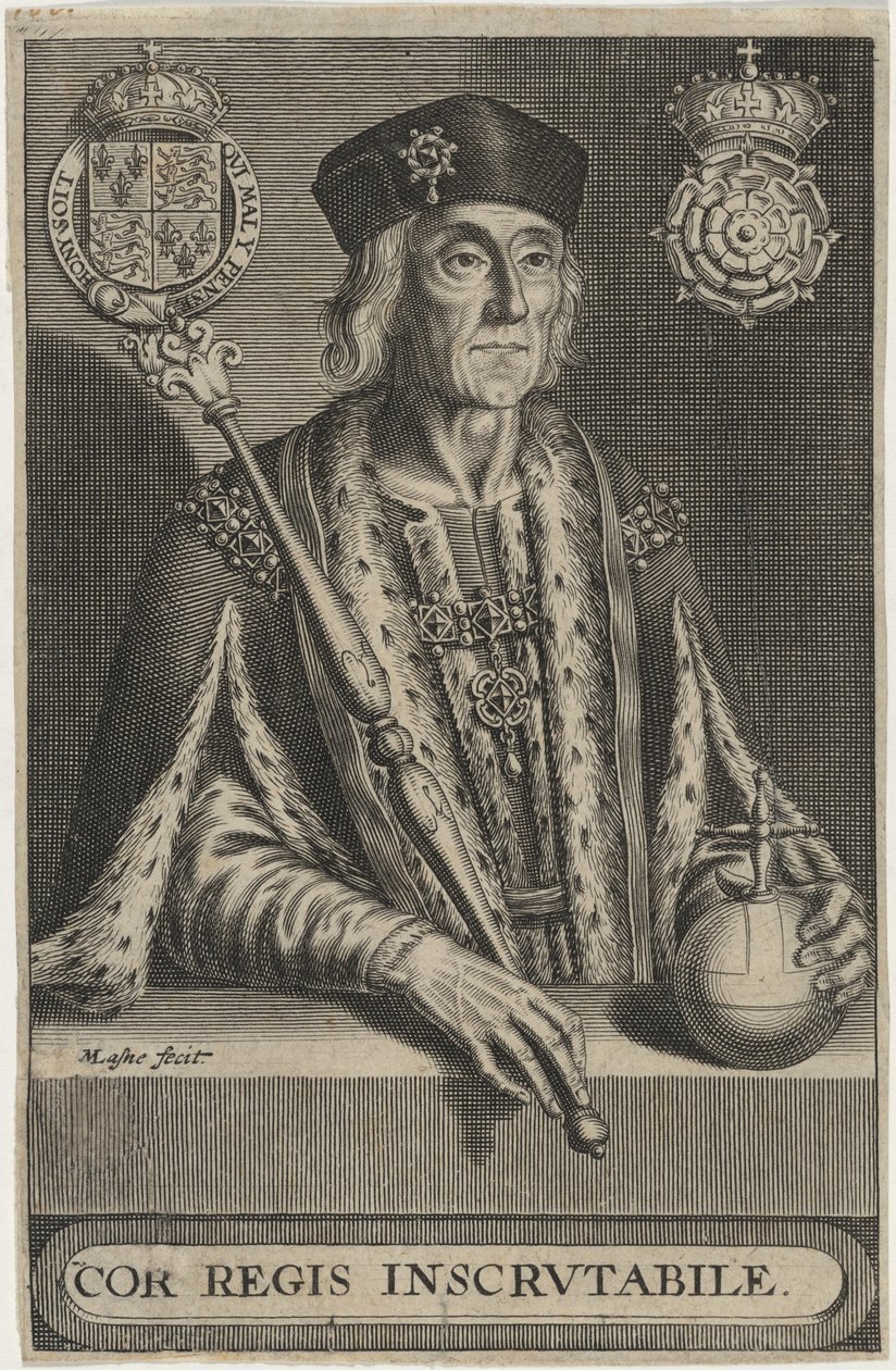 Heinrich VII. von England von Michel Lasne