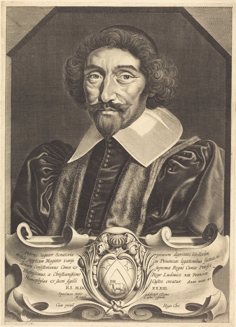 Pierre Seguier von Michel Lasne