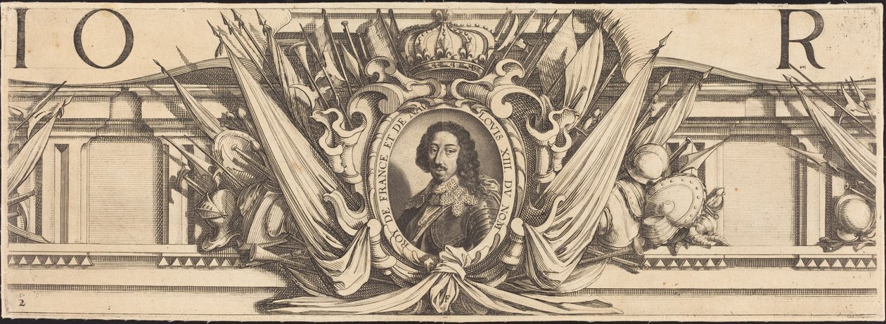 Die Belagerung von La Rochelle [Tafel 2 von 16; Set umfasst 1952.8.97-112] von Michel Lasne and Abraham Bosse