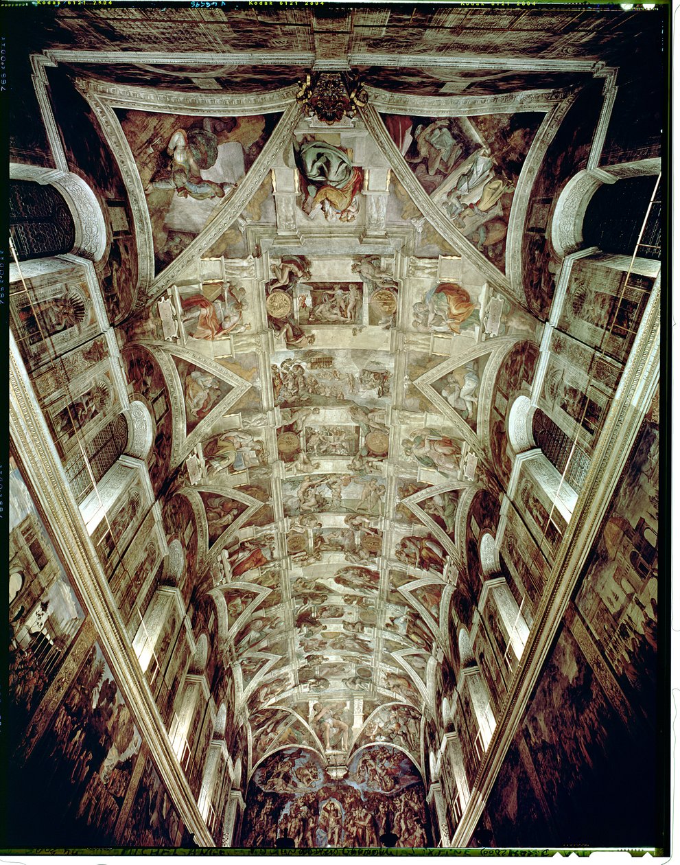Sixtinische Kapelle Decke, 1508-12 von Michelangelo Buonarroti