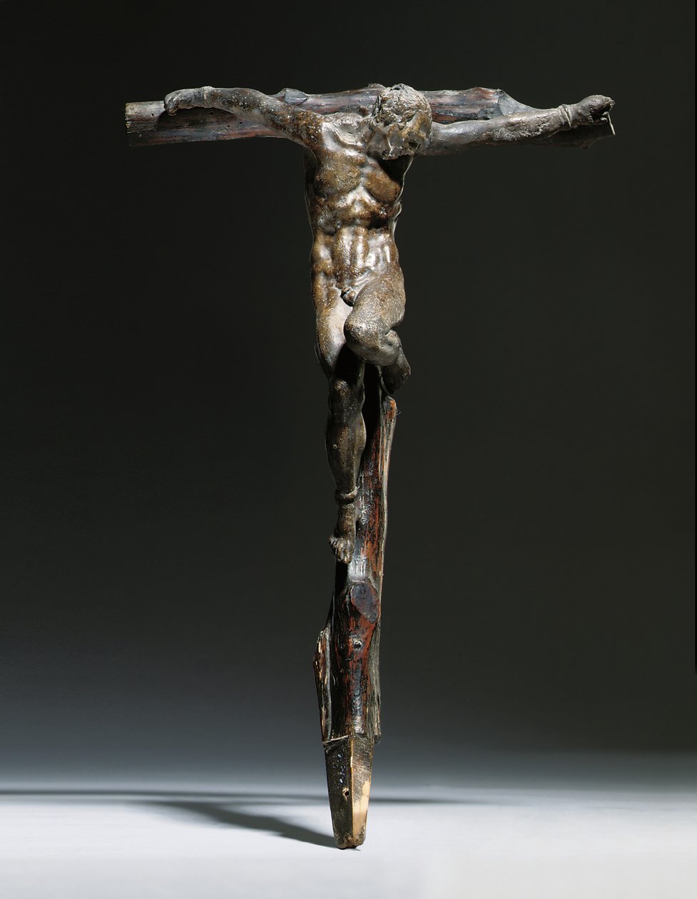 Kreuzigungsgruppe von Christus, dem guten Dieb und dem bösen Dieb von Michelangelo Buonarroti