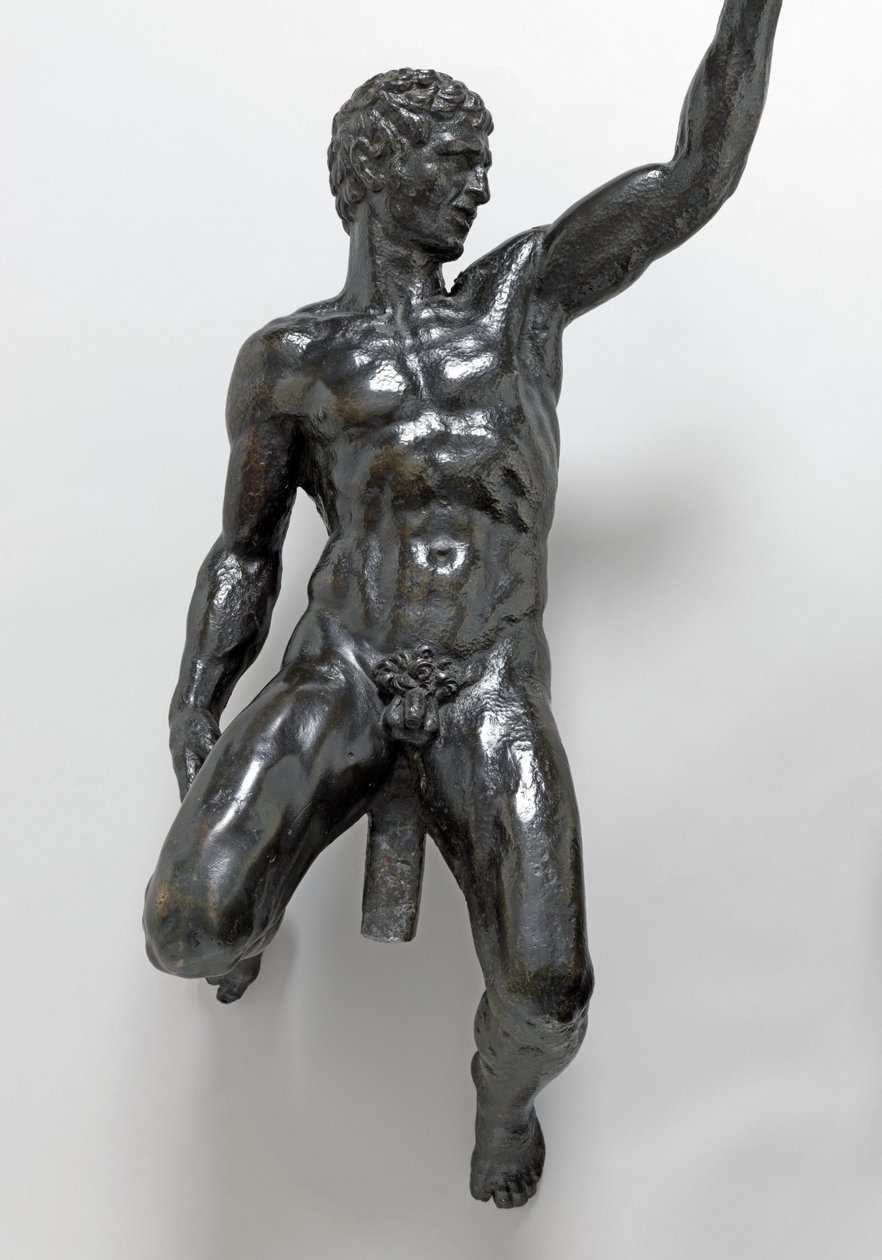 Nackte Bacchantinnen reiten auf Panthern von Michelangelo Buonarroti