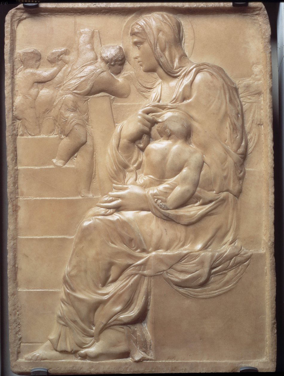 Die Madonna der Treppe von Michelangelo Buonarroti