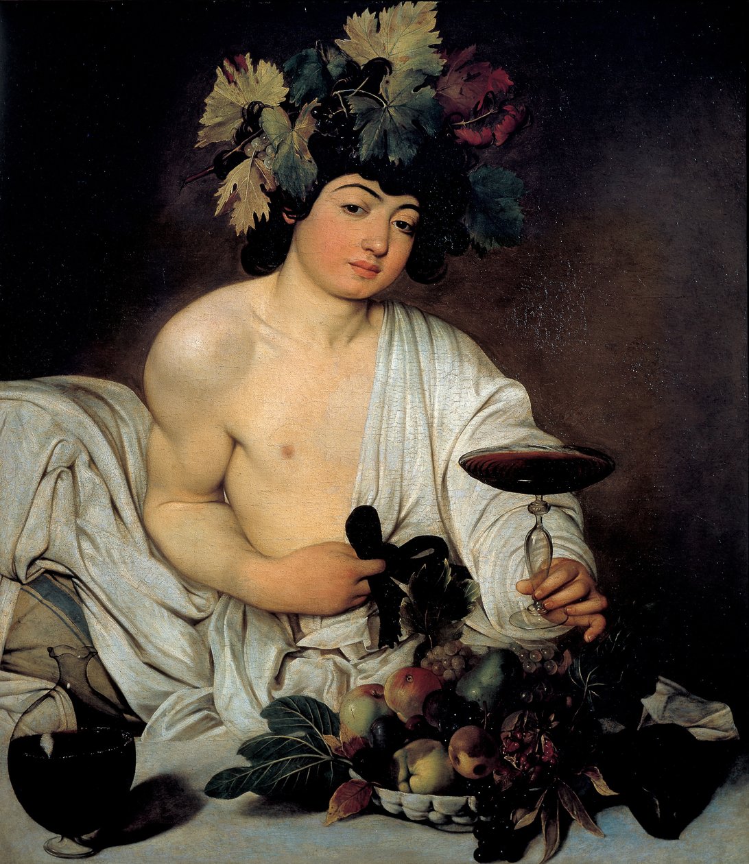 Der junge Bacchus, ca. 1596 von Michelangelo Merisi da Caravaggio