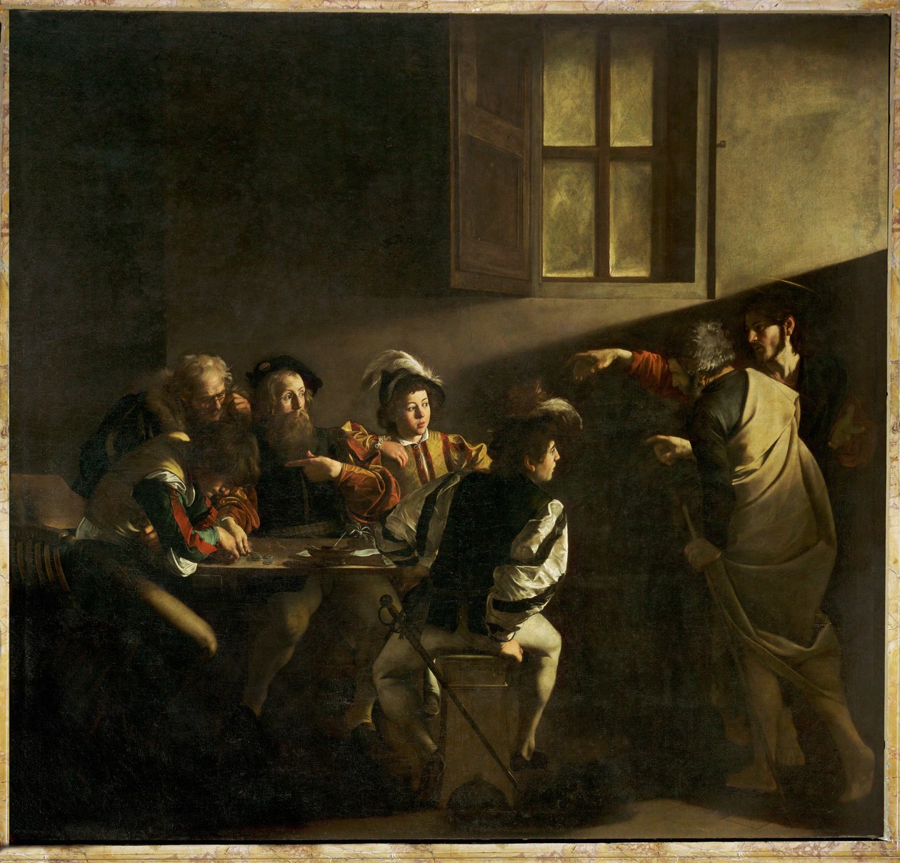 Die Berufung des Matthäus von Michelangelo Merisi da Caravaggio