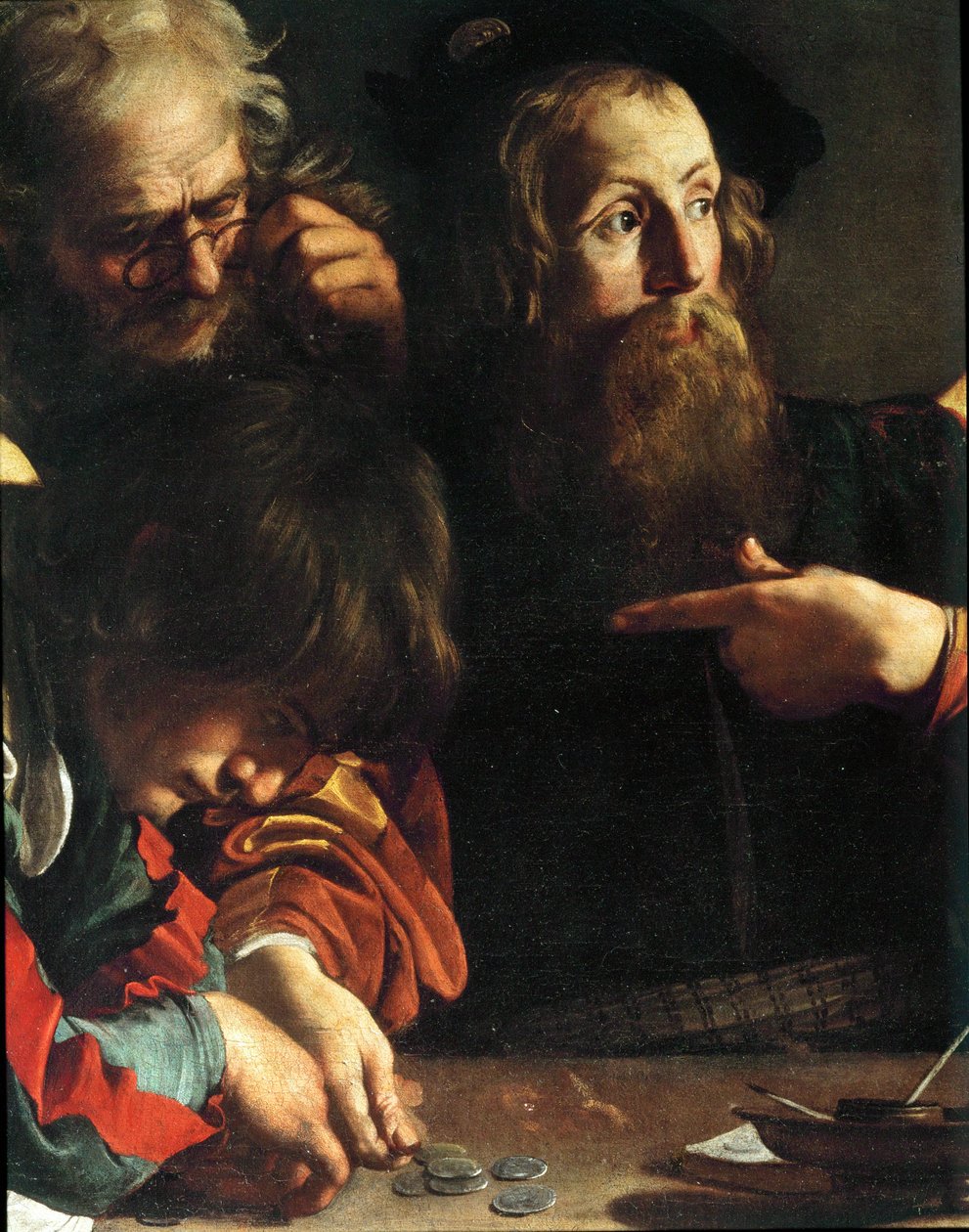 Die Berufung des Matthäus von Michelangelo Merisi da Caravaggio