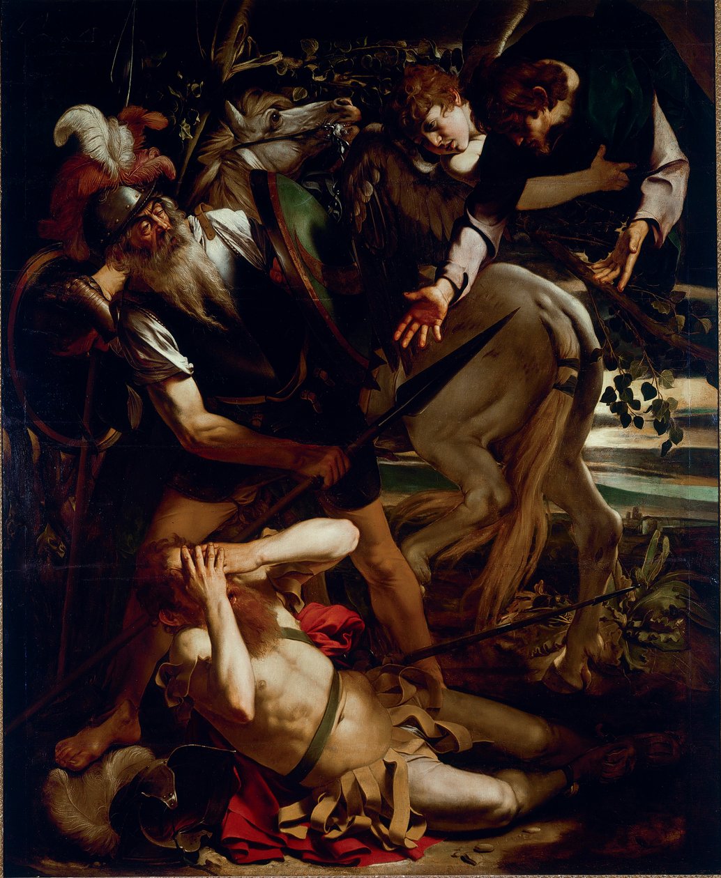 Die Bekehrung des Heiligen Paulus von Michelangelo Merisi da Caravaggio