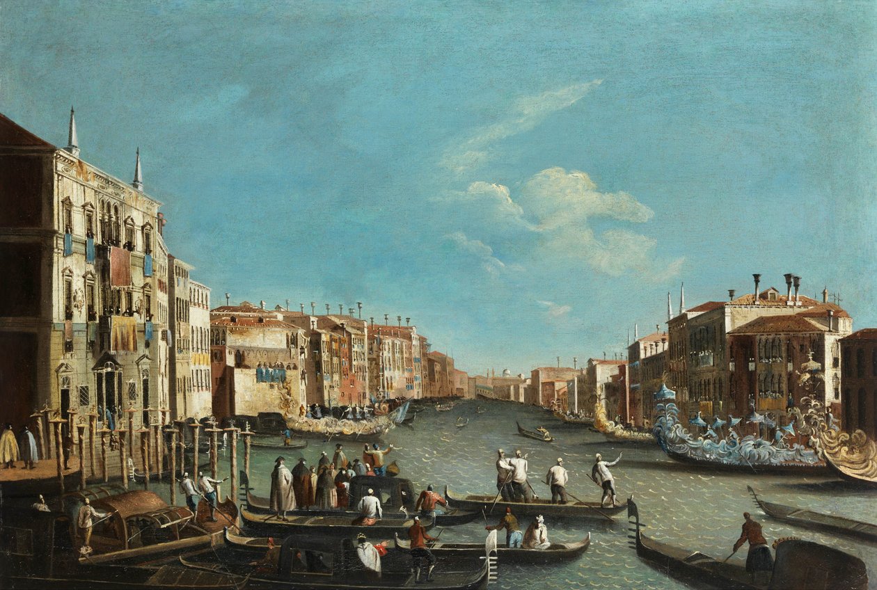 Michele Marieschi Fest auf dem Canal Grande von Michele Marieschi