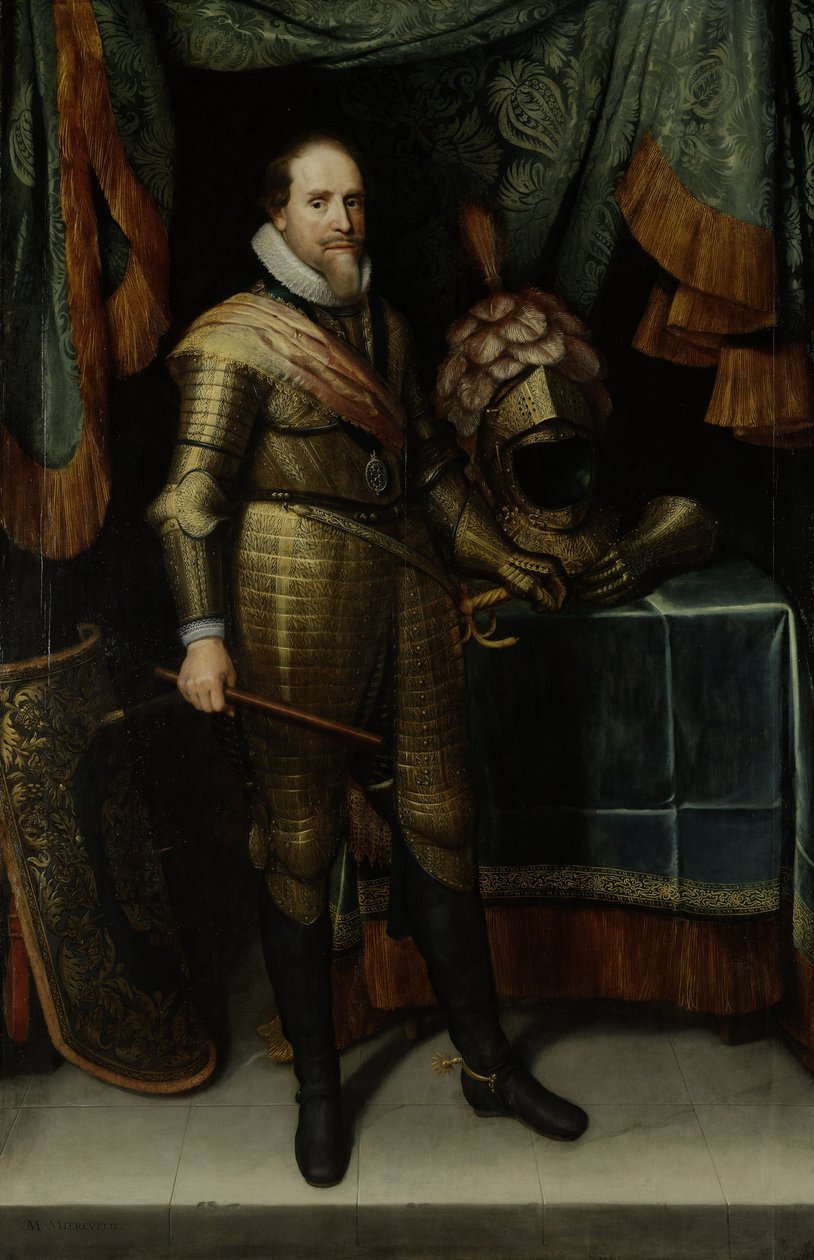 Porträt von Maurice, Prinz von Oranien, ca. 1613-20 von Michiel Jansz van Miereveld