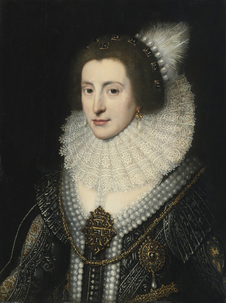 Elizabeth Stuart 1596-1662, Königin von Böhmen, ca. 1642 von Michiel Jansz van Mierevelt