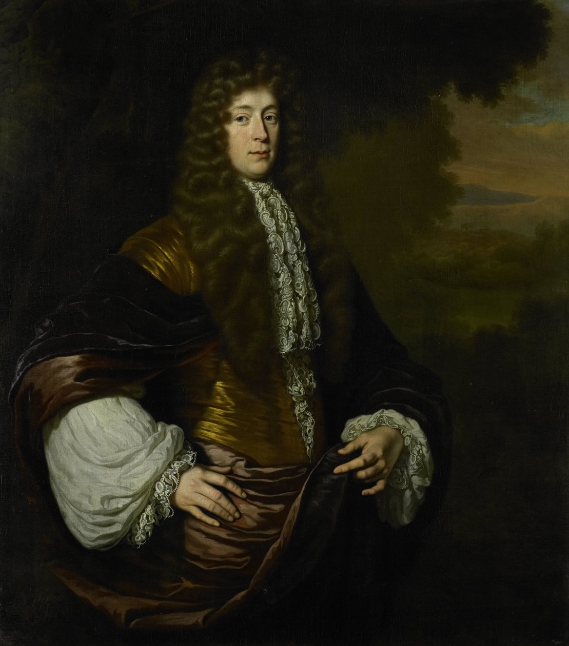 Porträt von Hendrick Bicker (1649 - 1718), Bürgermeister von Amsterdam von Michiel van Musscher