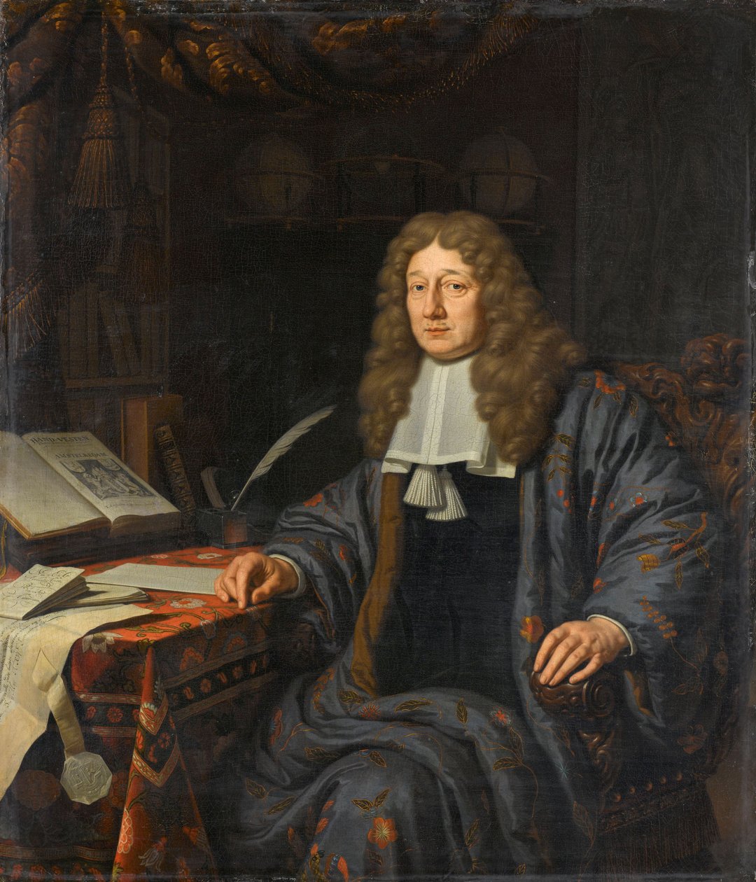 Porträt von Johannes Hudde von Michiel van Musscher