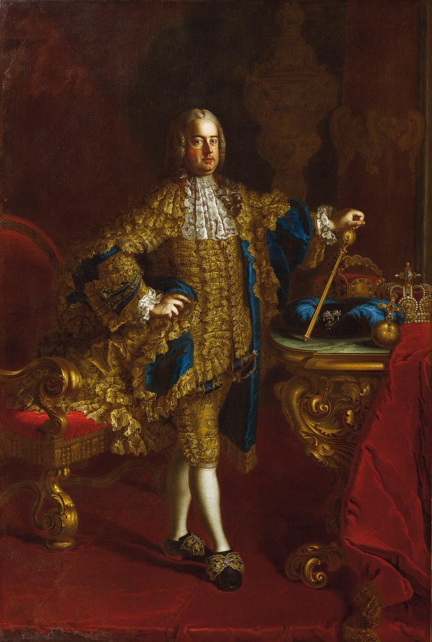 Porträt von Kaiser Franz I. von Österreich 1708-1765, zwischen 1745 und 1765 von Mijtens