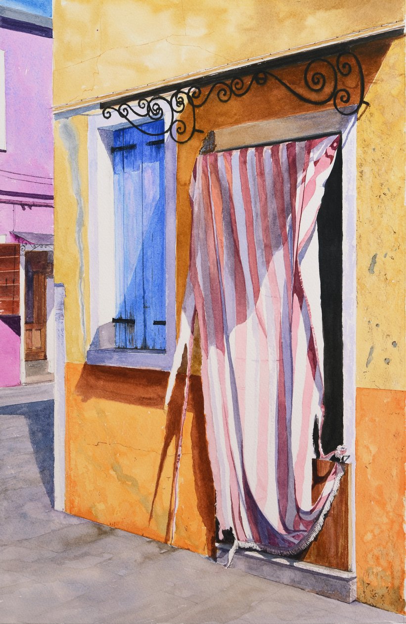 Haus in Burano von Mike Briscoe